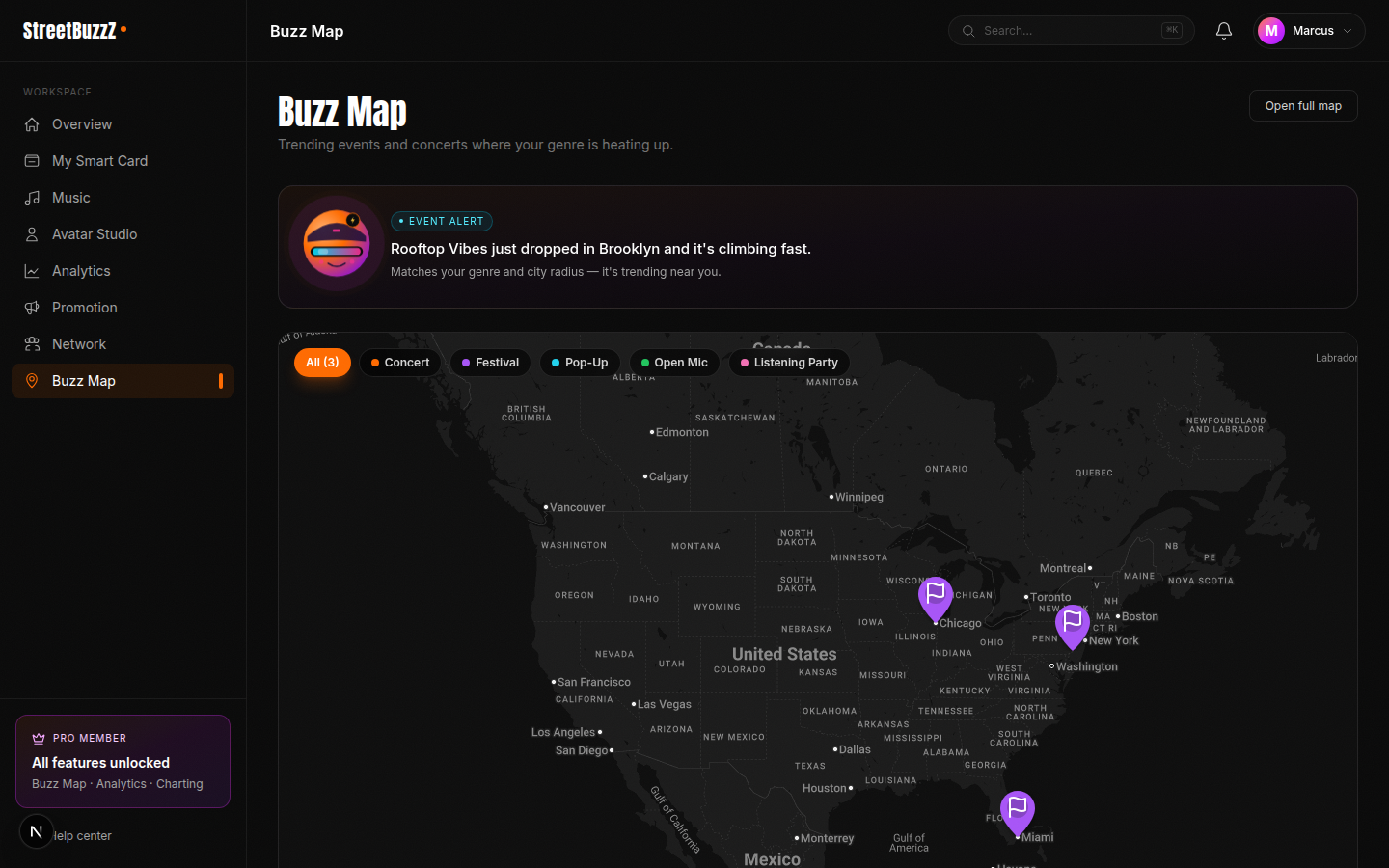 BuzzZ Map